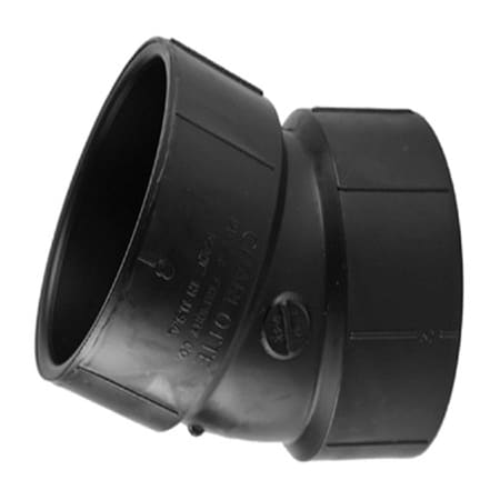 Charlotte Pipe And Foundry 112 2212DEG Ell ABS 00324  0600HA